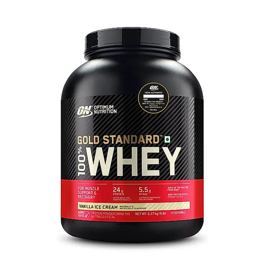 Optimum Nutrition Gold Standard 100% Whey Protein Powder (5 lbs)