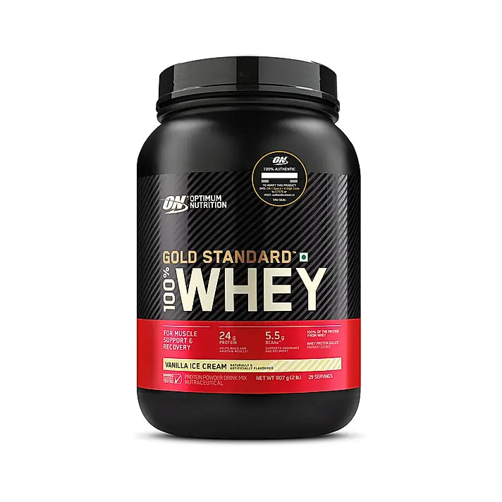 Optimum Nutrition Gold Standard 100% Whey Protein Powder (2 lbs)