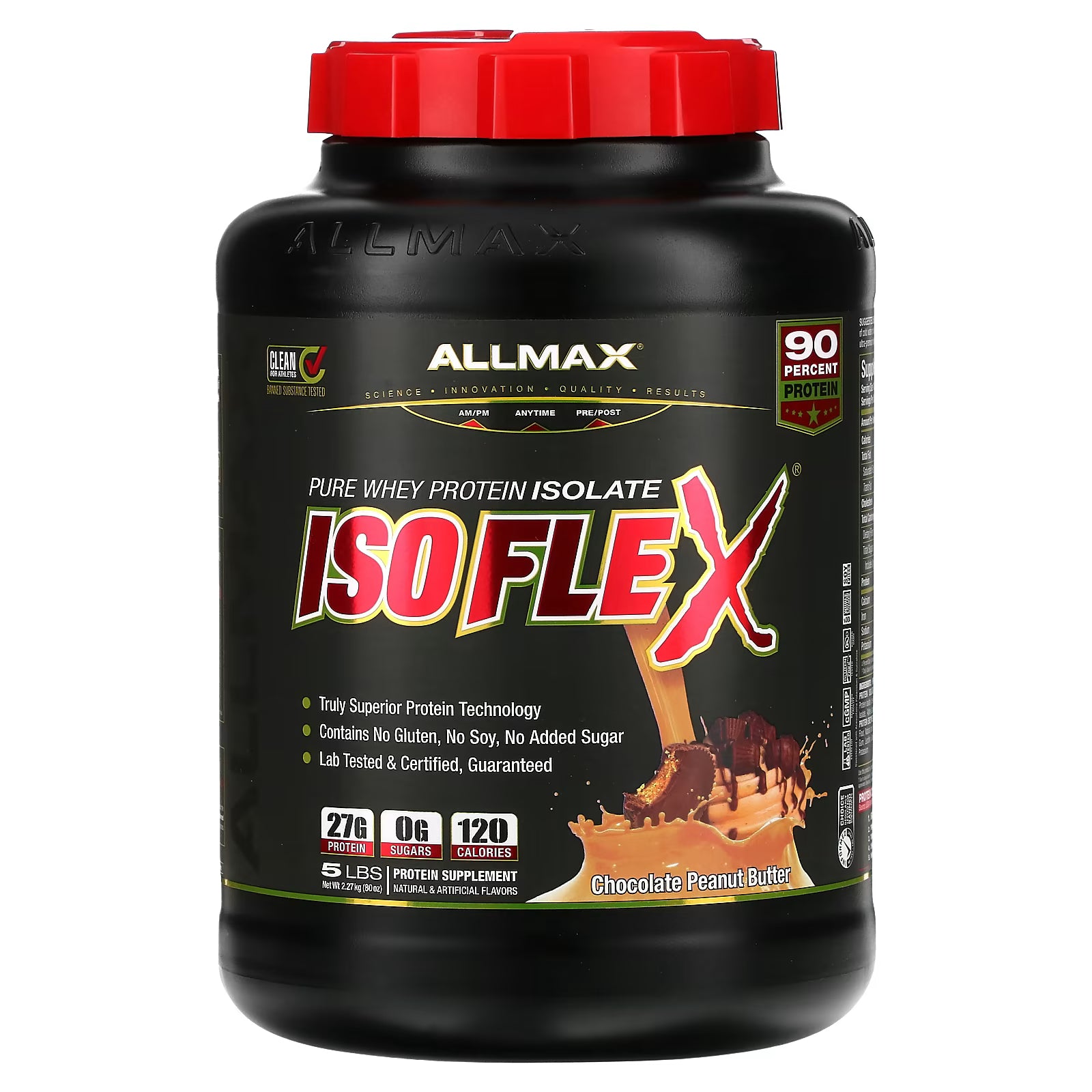 Allmax Isoflex Whey Protein Isolate (5 lbs)
