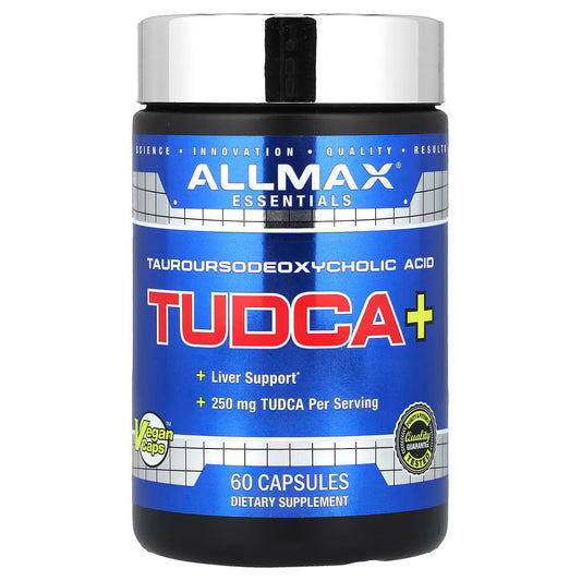 Allmax TUDCA+ Liver Support Supplement (60 Capsules)