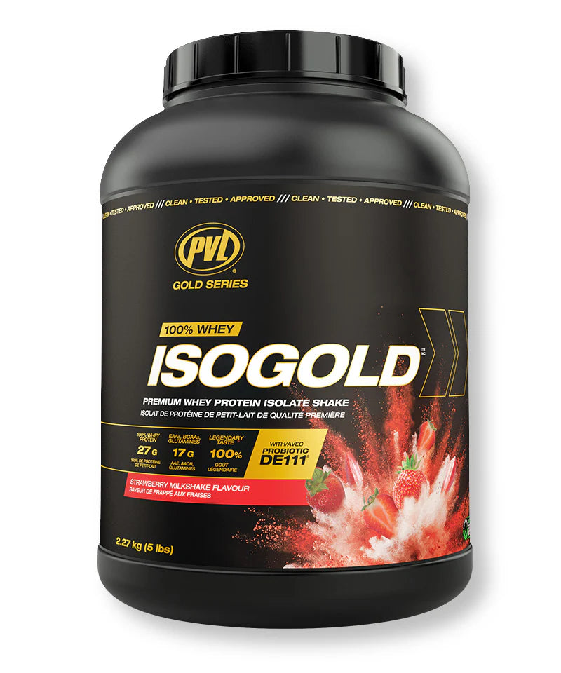 ISOGOLD 5lbs (2.27kg) - Premium Whey Protein Isolate