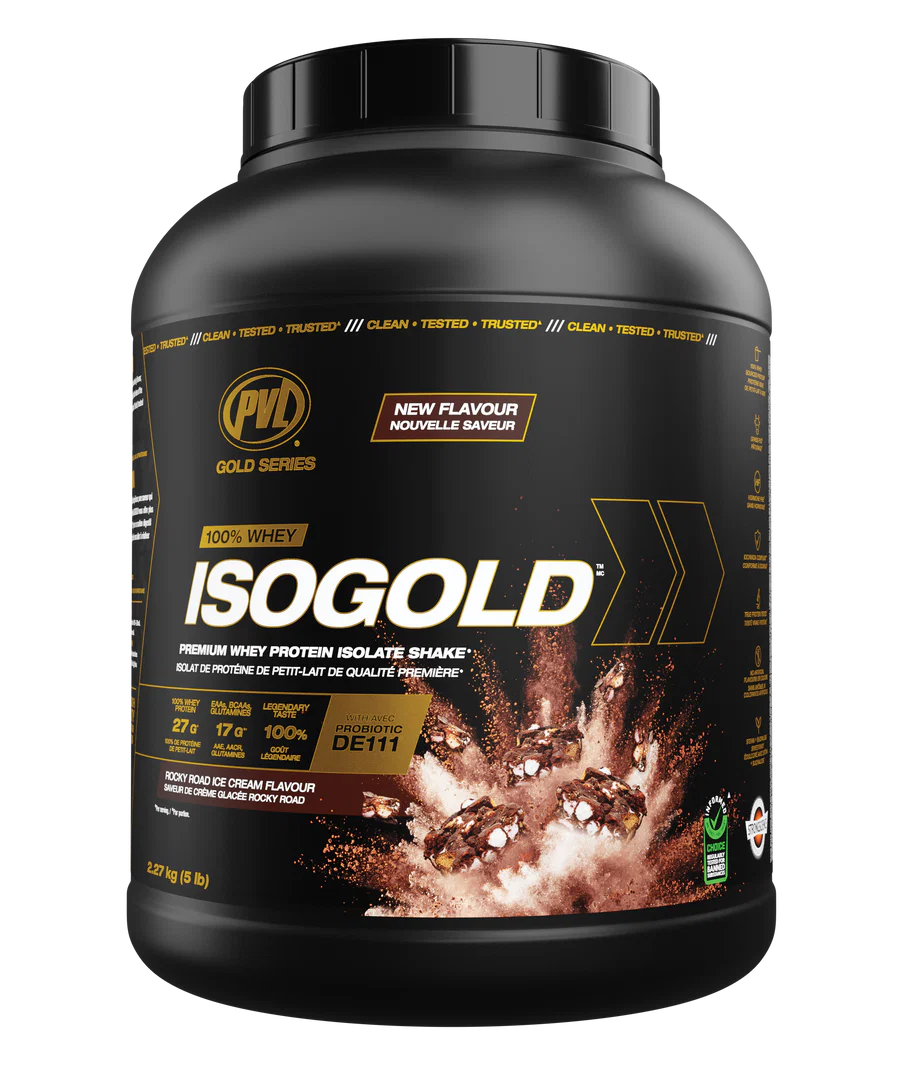 ISOGOLD 5lbs (2.27kg) - Premium Whey Protein Isolate