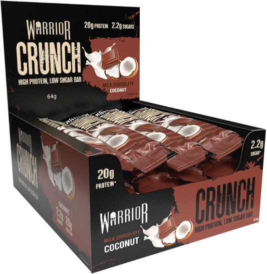 Warrior CRUNCH High Protein Bar (64g) $3.99 each