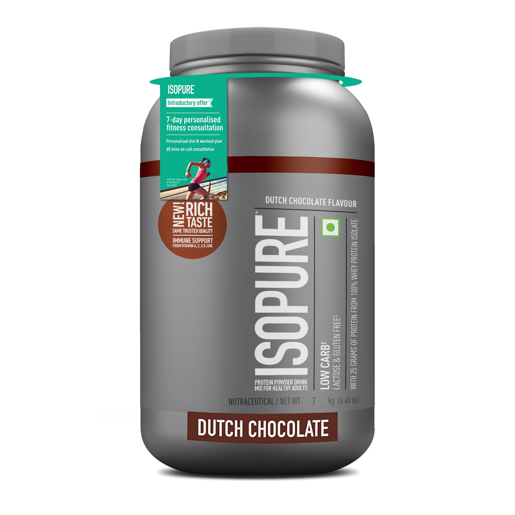 Isopure Zero Carb Whey Protein Isolate (3 lbs)