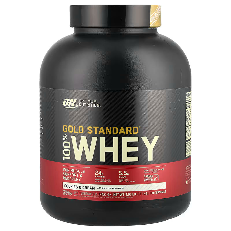 Optimum Nutrition Gold Standard 100% Whey Protein Powder (5 lbs)