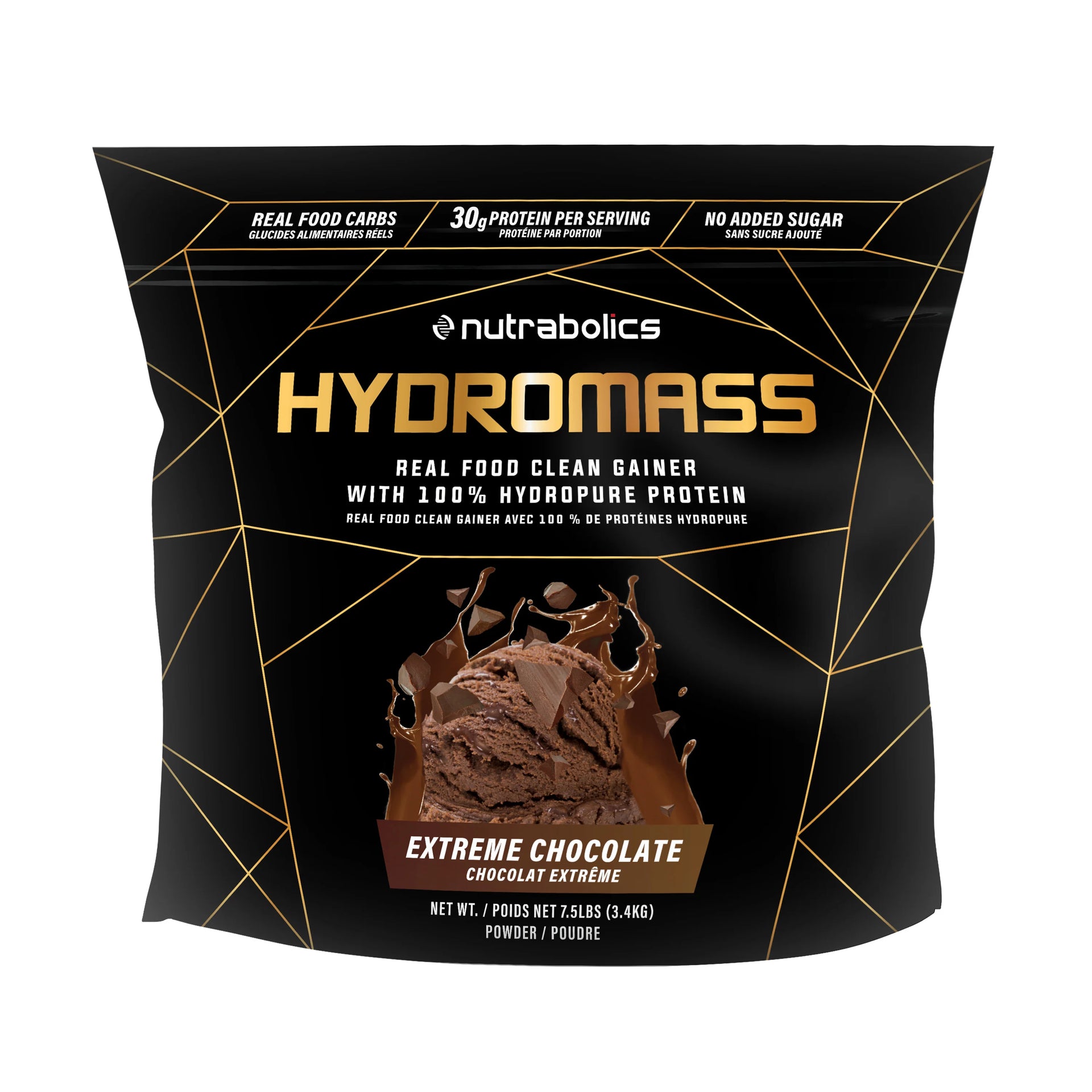 HydroMass Mass Gainer Protein Powder (7.5 lbs)