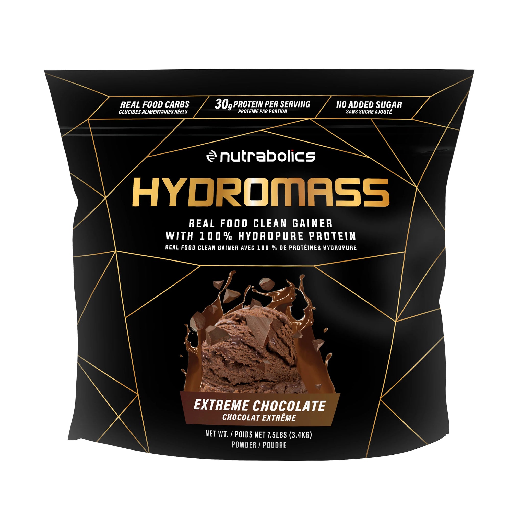 HydroMass Mass Gainer Protein Powder (7.5 lbs)