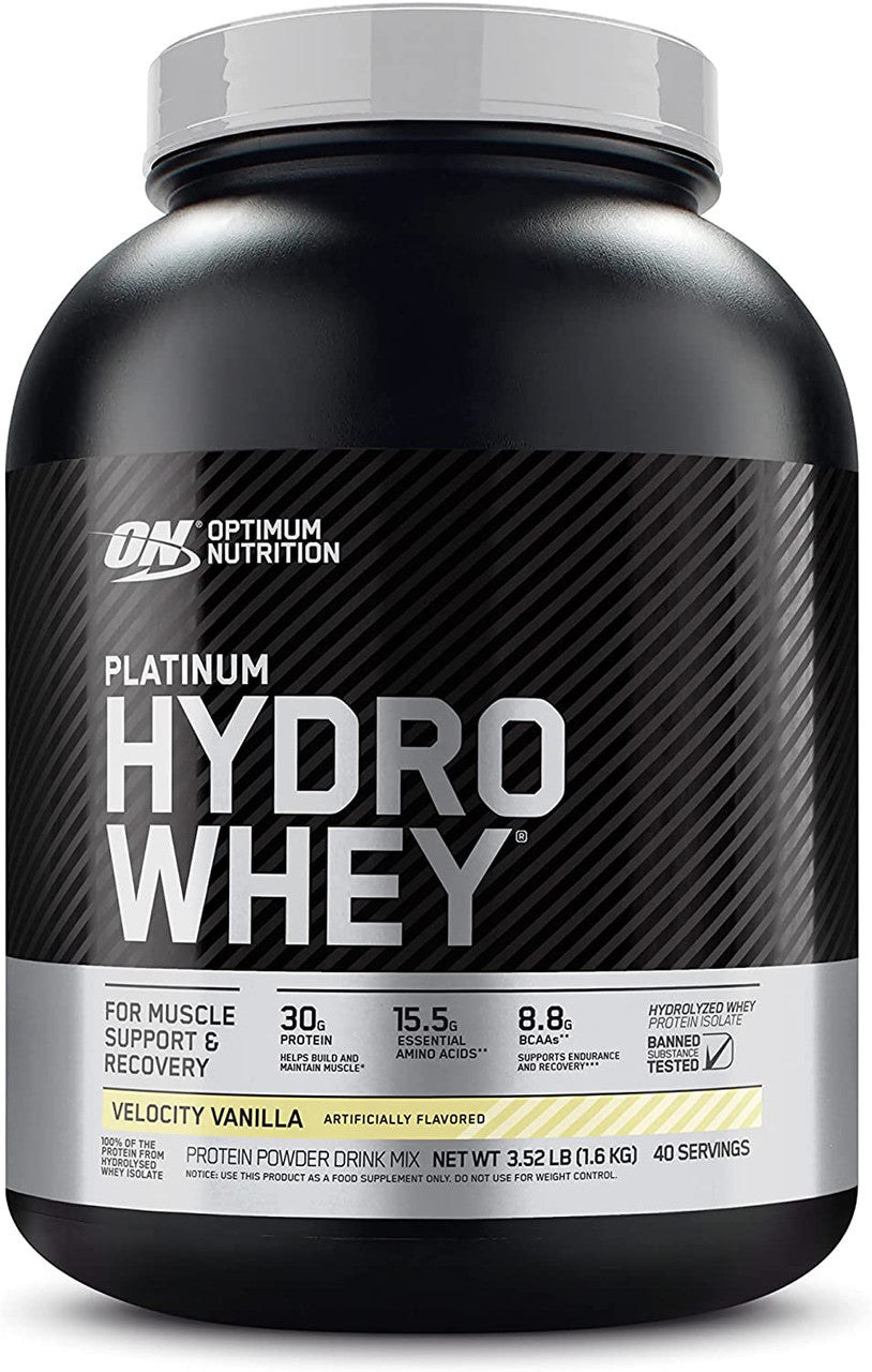 Optimum Nutrition Platinum HydroWhey Protein Powder (3.5 lbs)