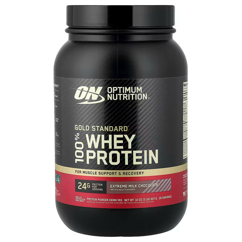 Optimum Nutrition Gold Standard 100% Whey Protein Powder (2 lbs)