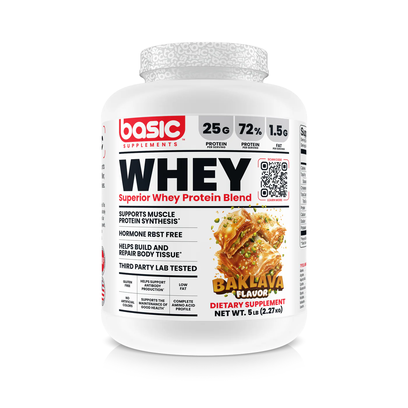 Basic Whey Protein 5lb