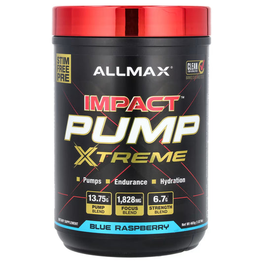 Allmax Impact Pump Xtreme Pre-Workout Pump Formula (465 g)