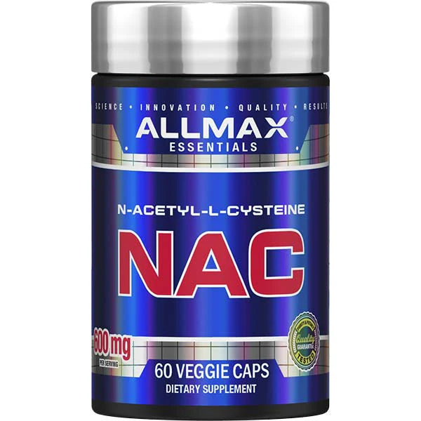 Allmax NAC (N-Acetyl Cysteine) Supplement (60 Capsules)