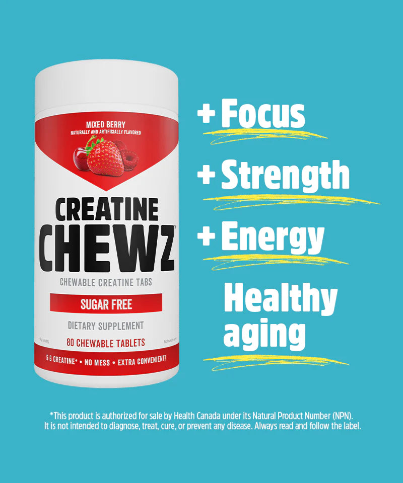 Creatine Chewz™ Be Chewzy