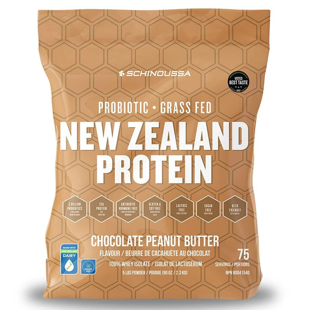 Schinoussa Probiotic Whey Protein Isolate 5lbs