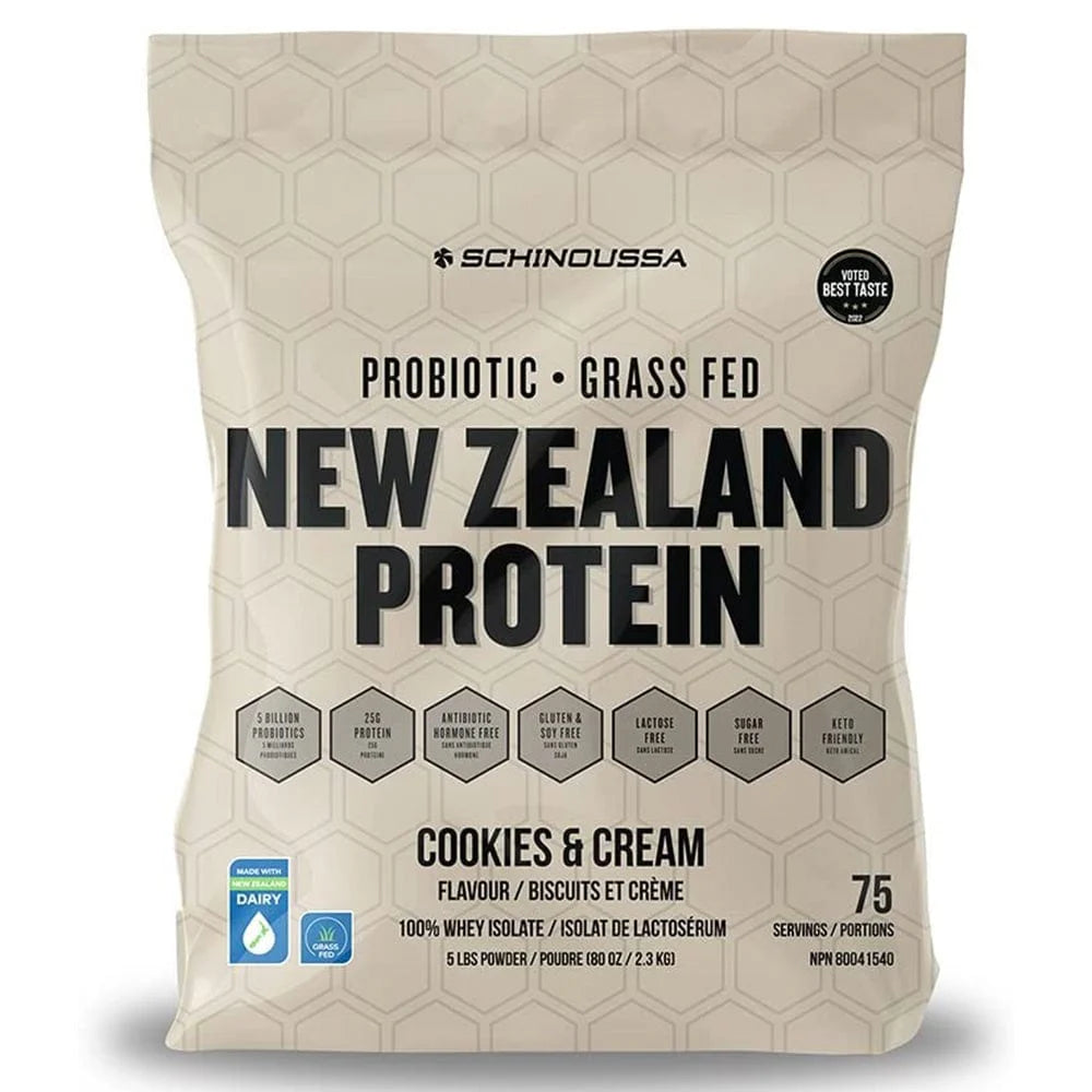 Schinoussa Probiotic Whey Protein Isolate 5lbs