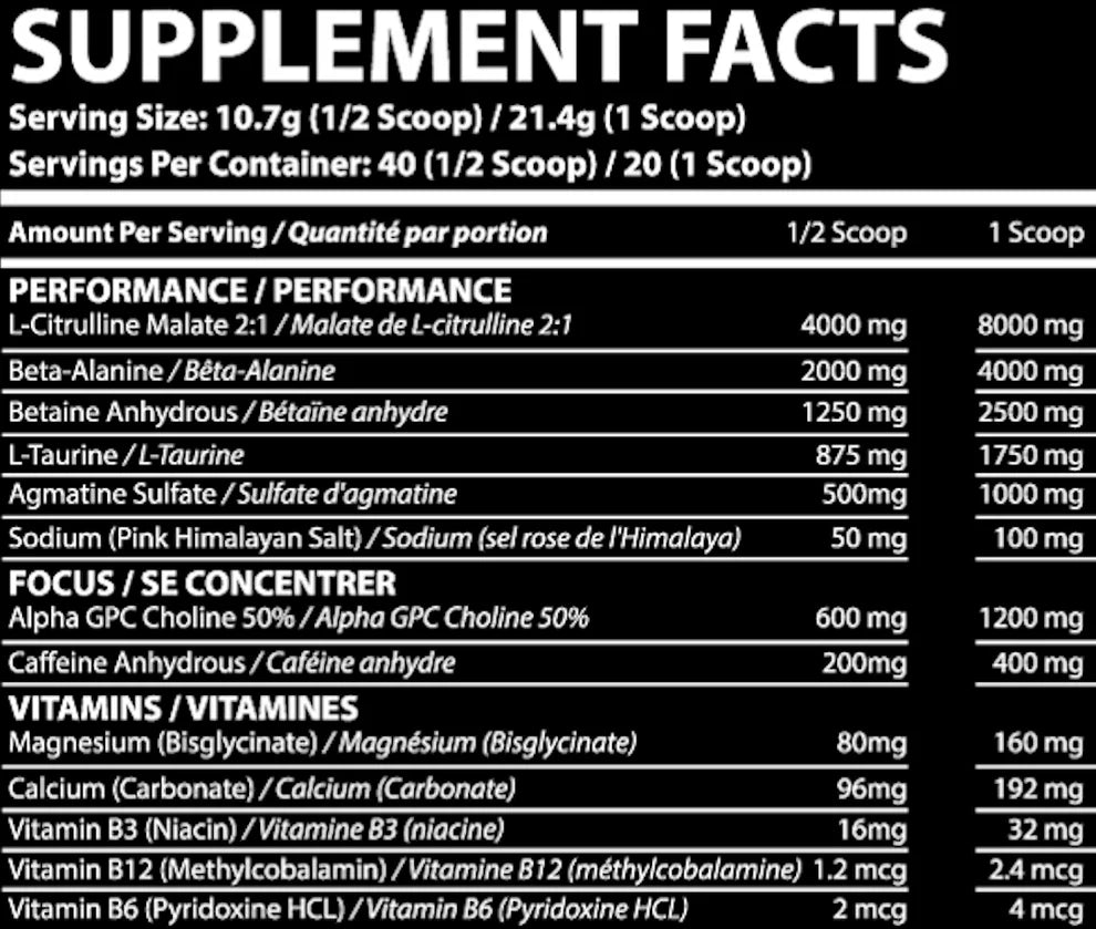 Pre-Workout - UNLEASHED