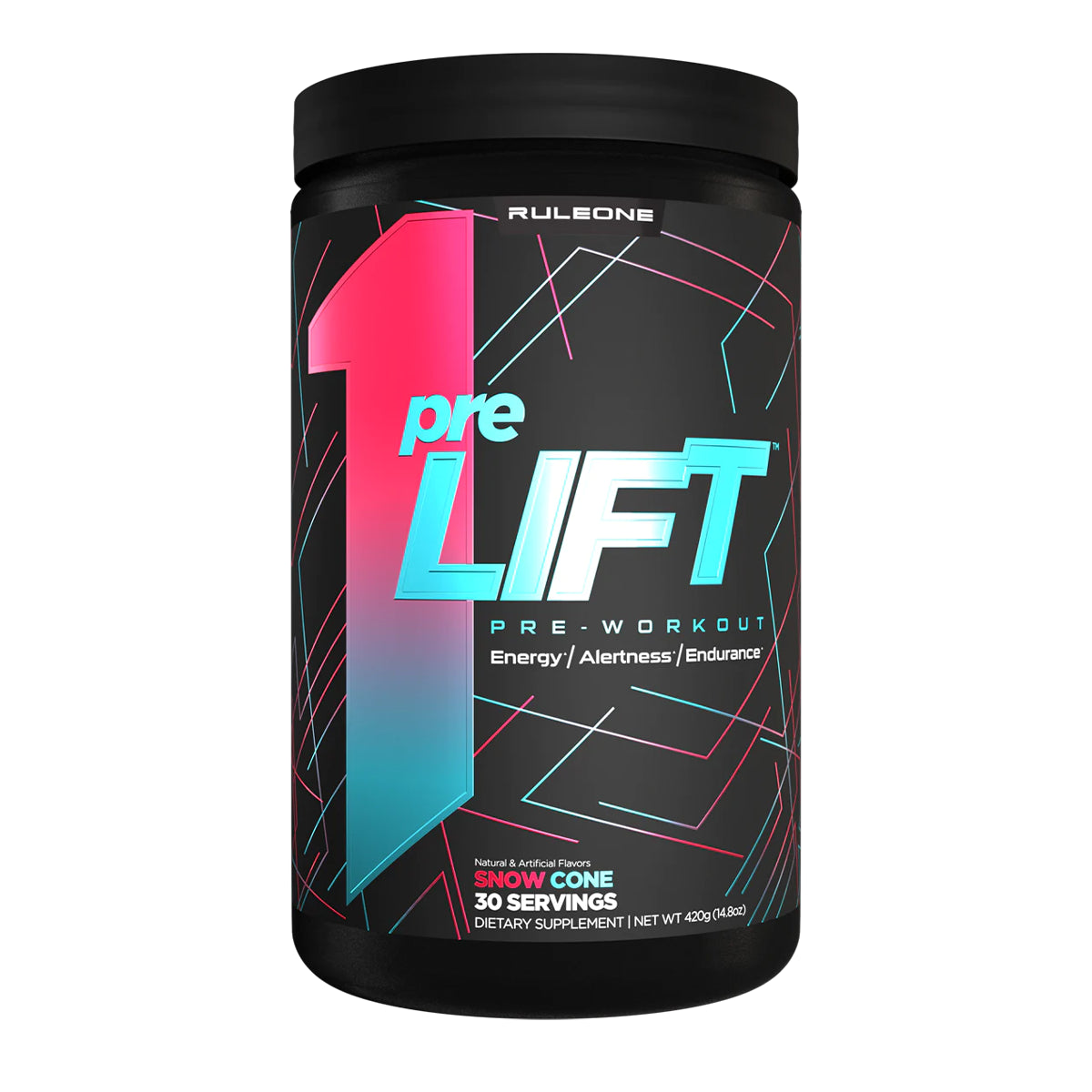 Rule 1 R1 PreLIFT Pre-Workout Powder (30 Servings)