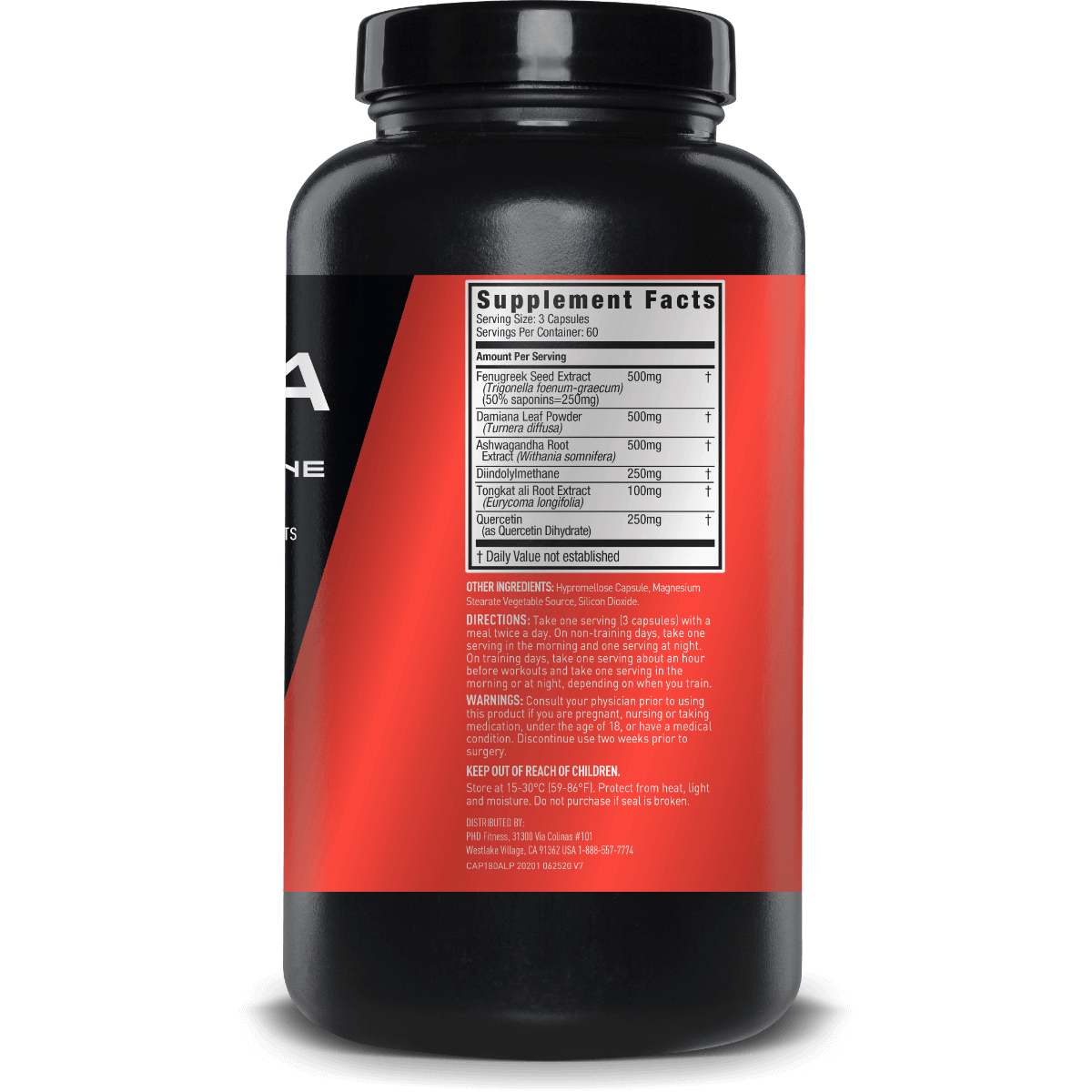 Jym Supplements Alpha Jym 180 Vegetarian Capsules