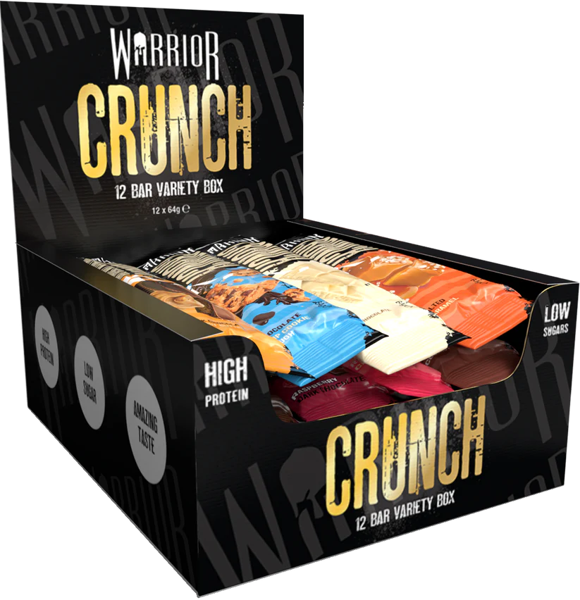 Warrior Crunch Bar 12 Bars Per Box