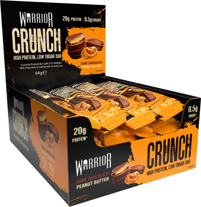 Warrior Crunch Bar 12 Bars Per Box