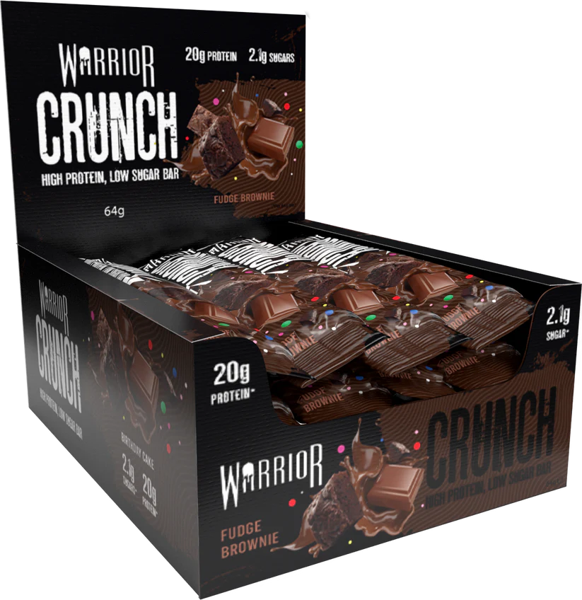 Warrior Crunch Bar 12 Bars Per Box