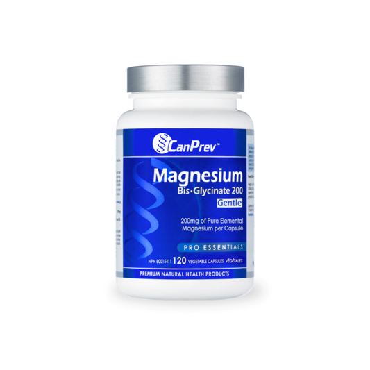 CanPrev Magnesium Bis-Glycinate 200 Gentle 120 V-Caps