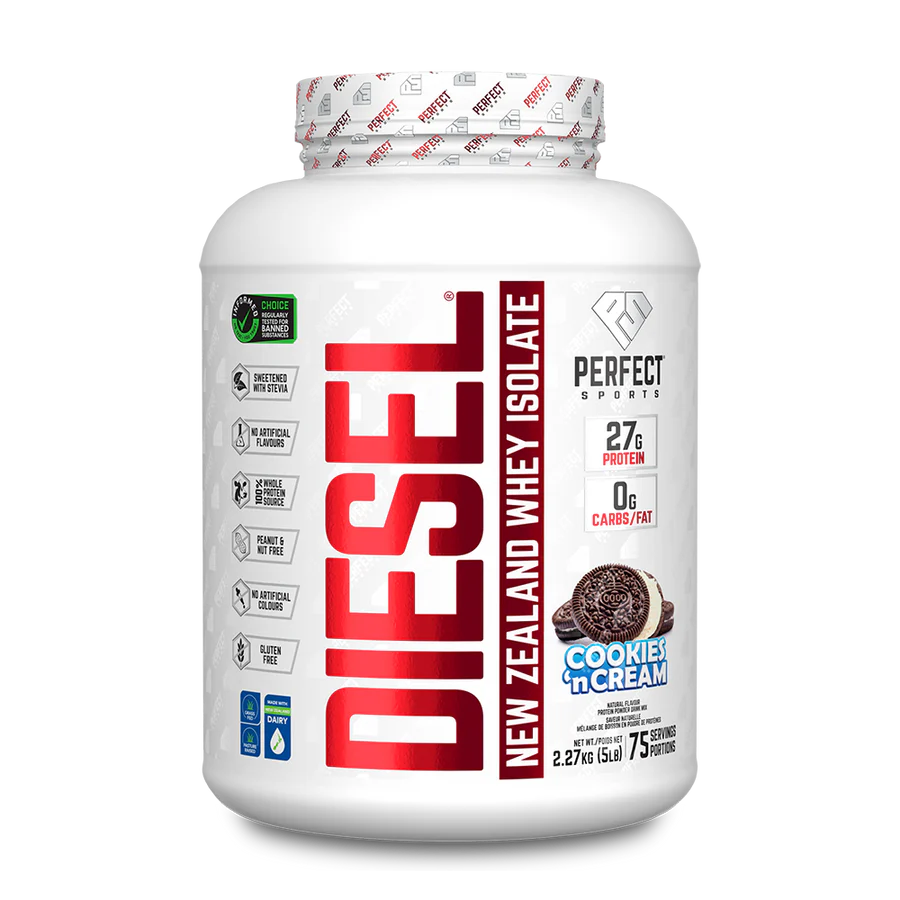 DIESEL 100% New Zealand Whey Isolate, Grass-Fed & Pasture Raised - Milk Chocolate 5lb