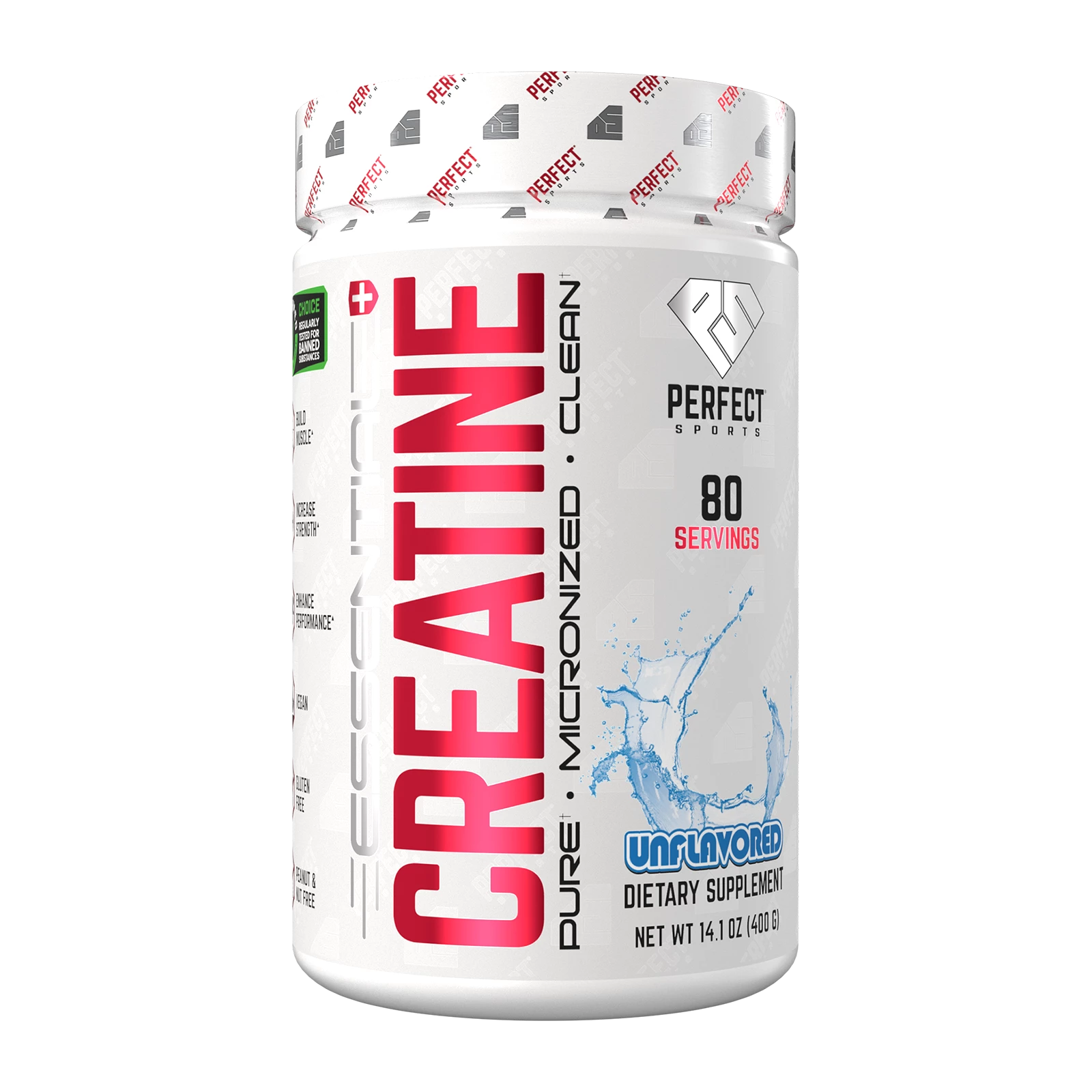 Pure Creatine Monohydrate 80 serv unflavored